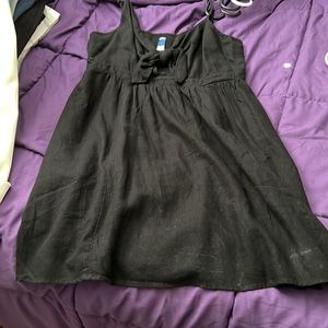 Black summer dress